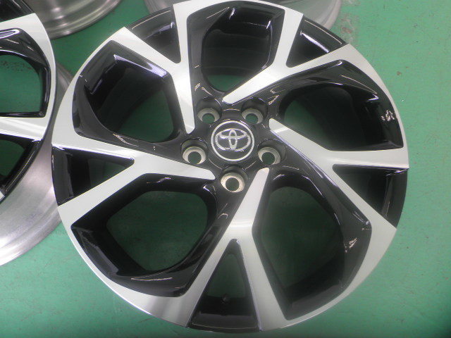 トヨタ 18インチ 7J +50 114.3 C-HR 5H 純正 CHR 美品 純正ホイール ホイール PCD 純正アルミホイール18インチ ☆美品☆ オークファン（）
