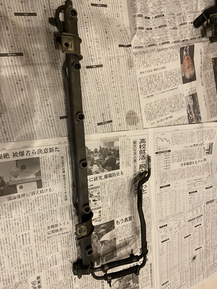 スカイライン GTR RB26 フューエルデリバリーパイプ インジェクターSET 
