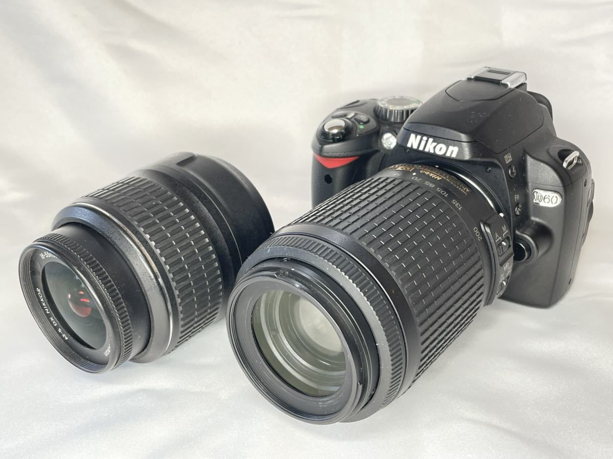 Nikon ニコン D60 AF-S18-55mm レンズセット 中古品