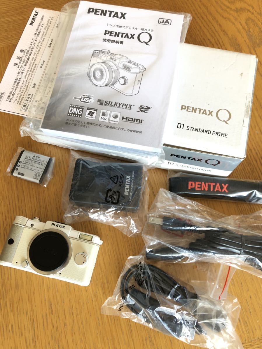 セール，お買い得 PENTAX Q ペンタックス ホワイト ボディー(ペンタックス)｜売買されたオークション情報、yahooの商品情報をアーカイブ公開 - オークファン ペンタックス