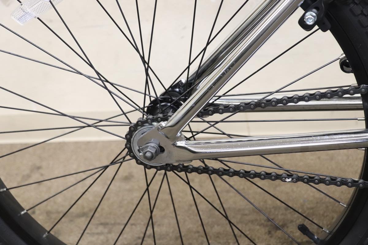DURCUS ONE ダーカスワン H-street 24インチ BMX クロームカラー 1X1S