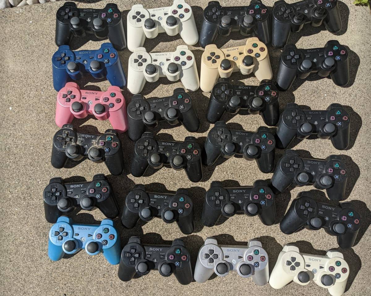 ps3 コントローラー 24個 ジャンク 大量 コントローラー ジャンク