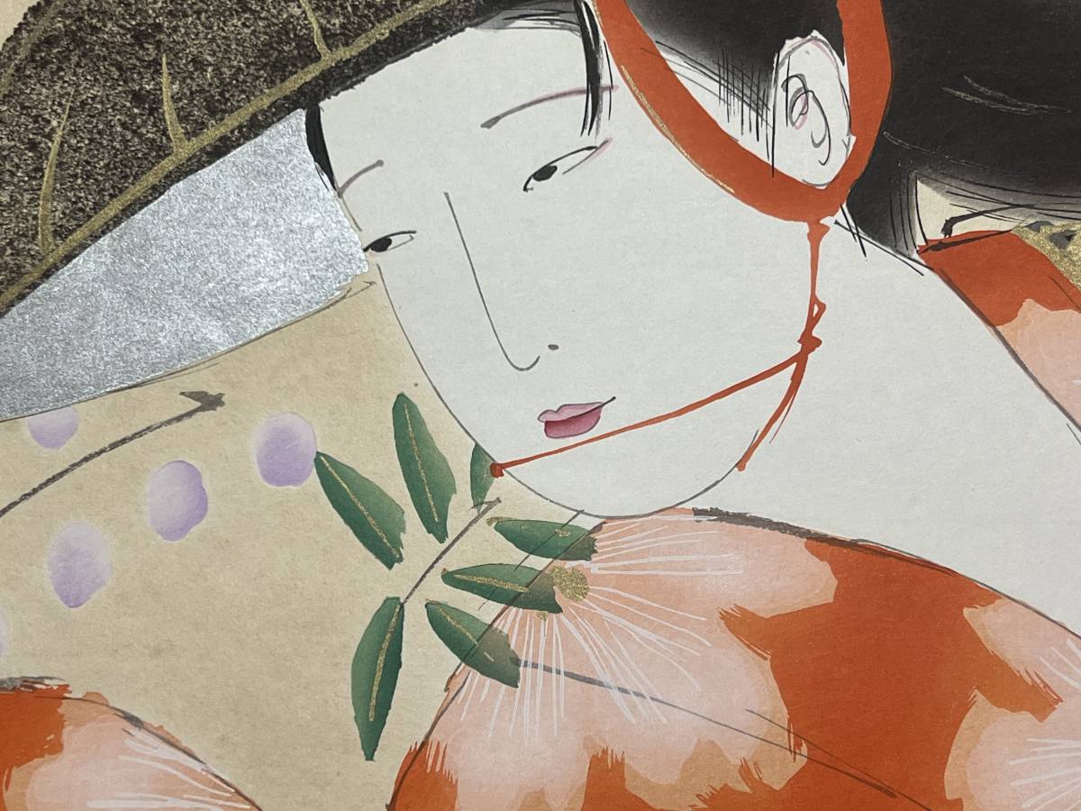 北野恒富 舞妓 1929年頃 肉筆水彩画 紙本著色 美人画 浮世絵 北野恒富 舞妓