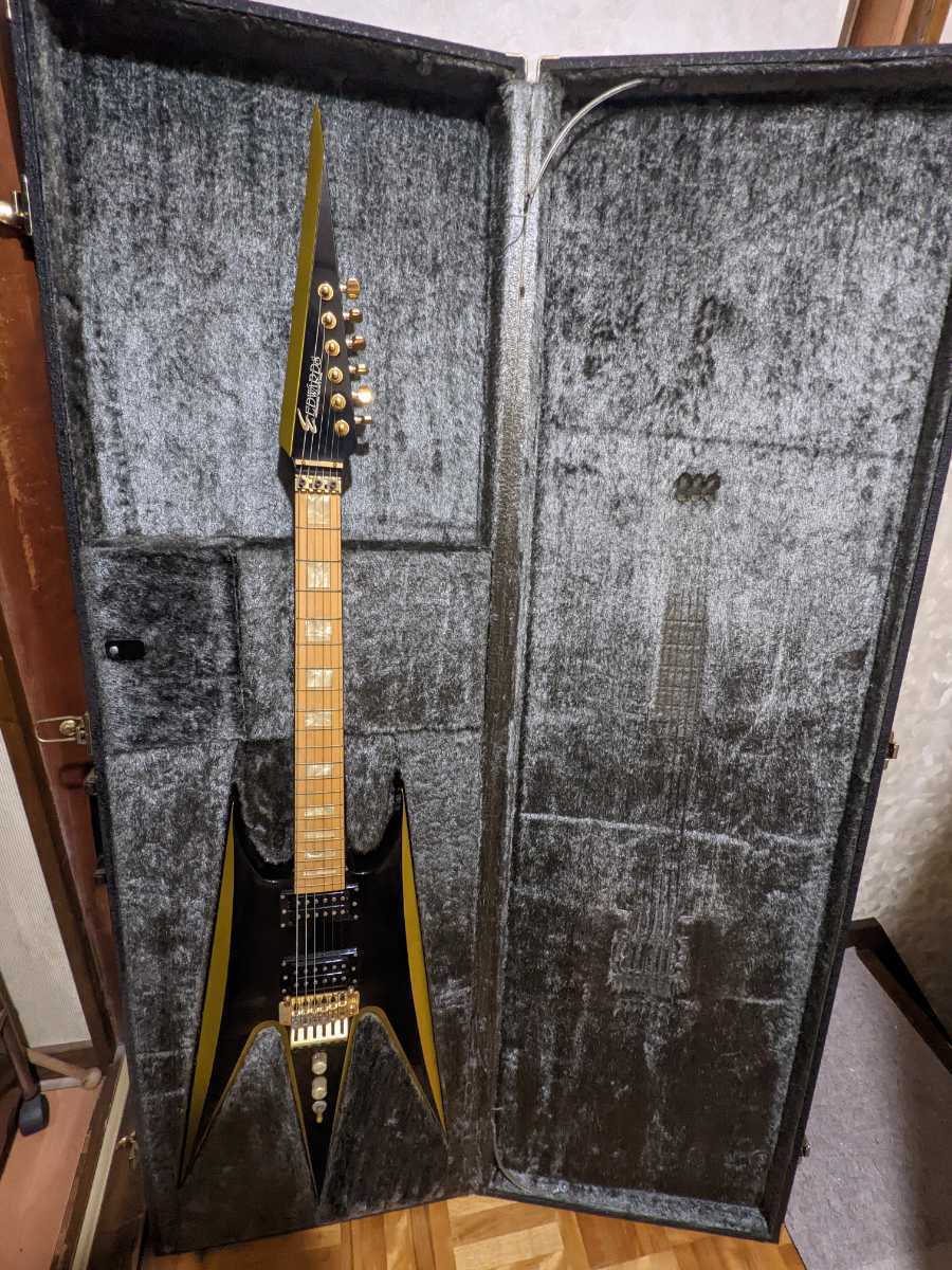 【希少】ESP エレキギター PROCEED AION IZUMI MODEL アイオン イズミ サイン,ハードケース付