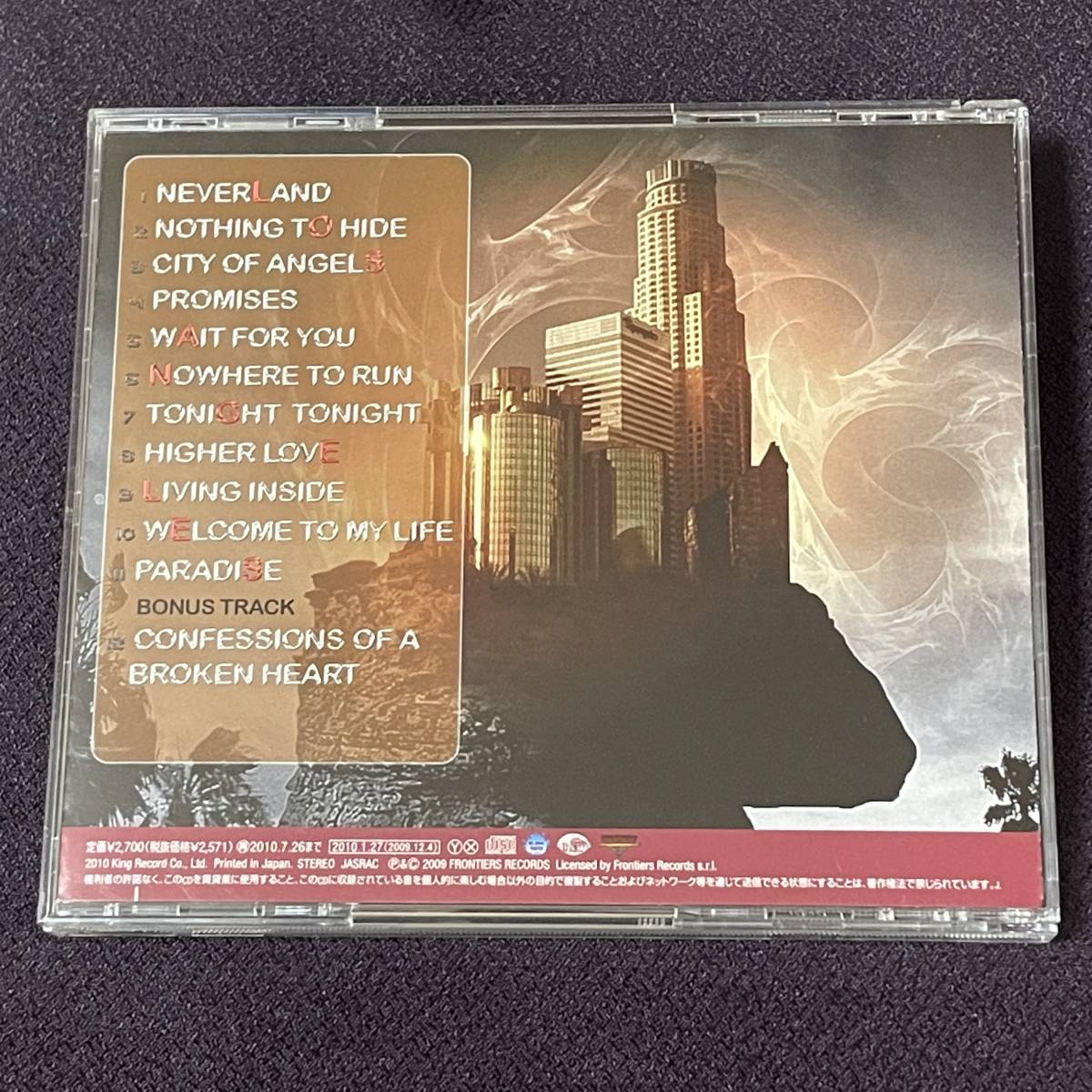 CD LOS ANGELS-Neverland ロサンゼルス 激レアCD 日本盤帯付