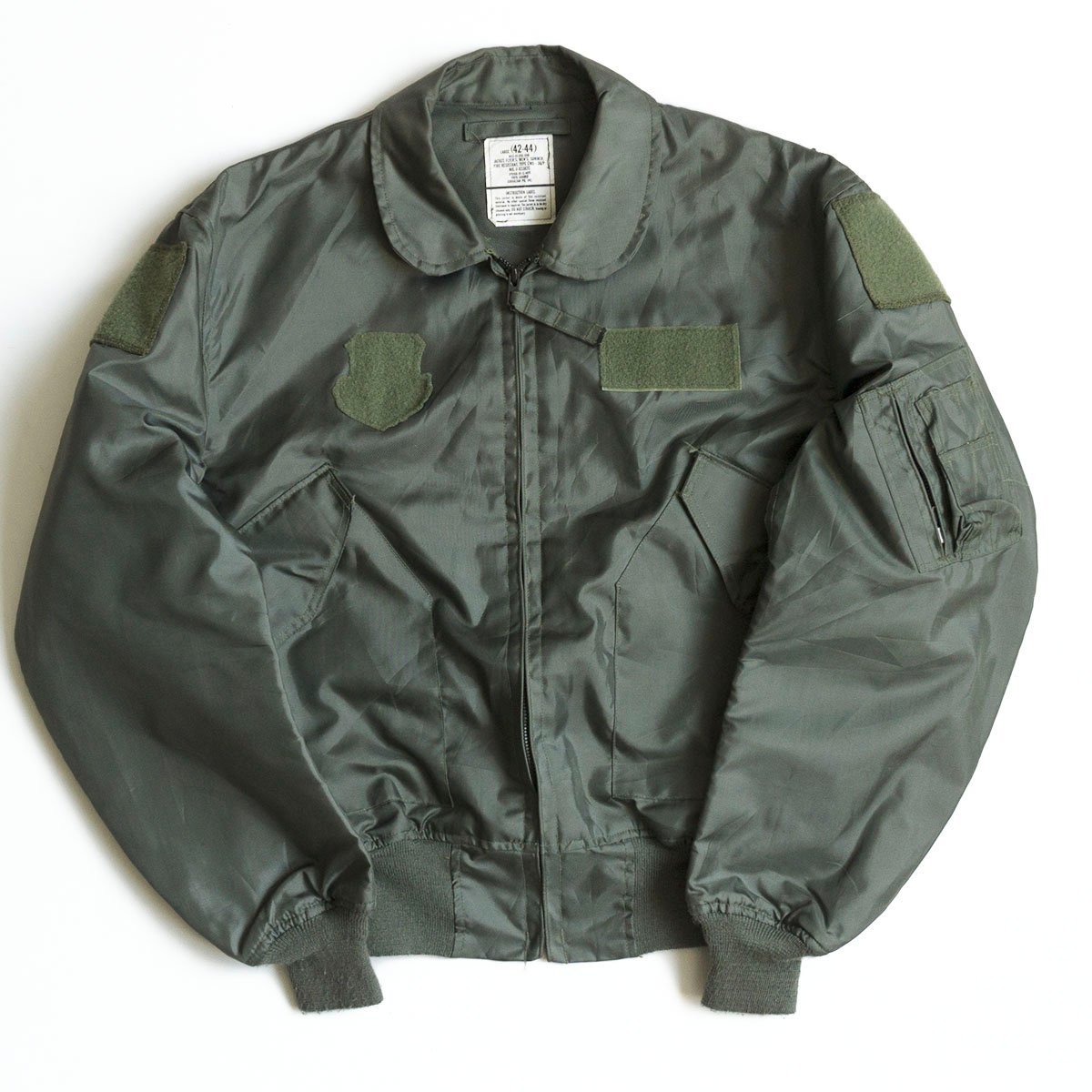美品】US ARMY USAF【90s CWU-36/P】 L フライトジャケット ミリタリー 