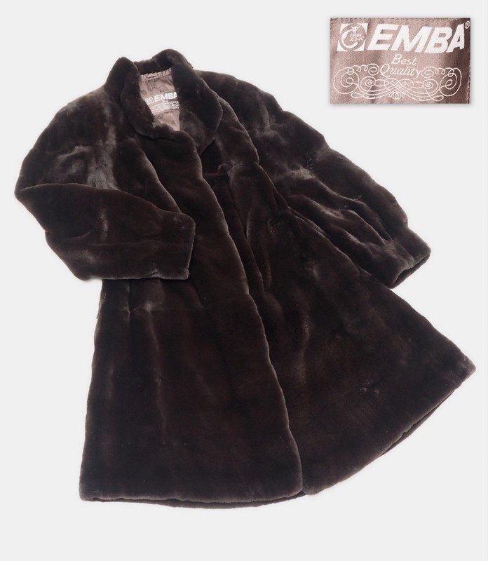GL6897☆エンバ/EMBA*最高級毛皮*シェアードミンク*MINK*リアル