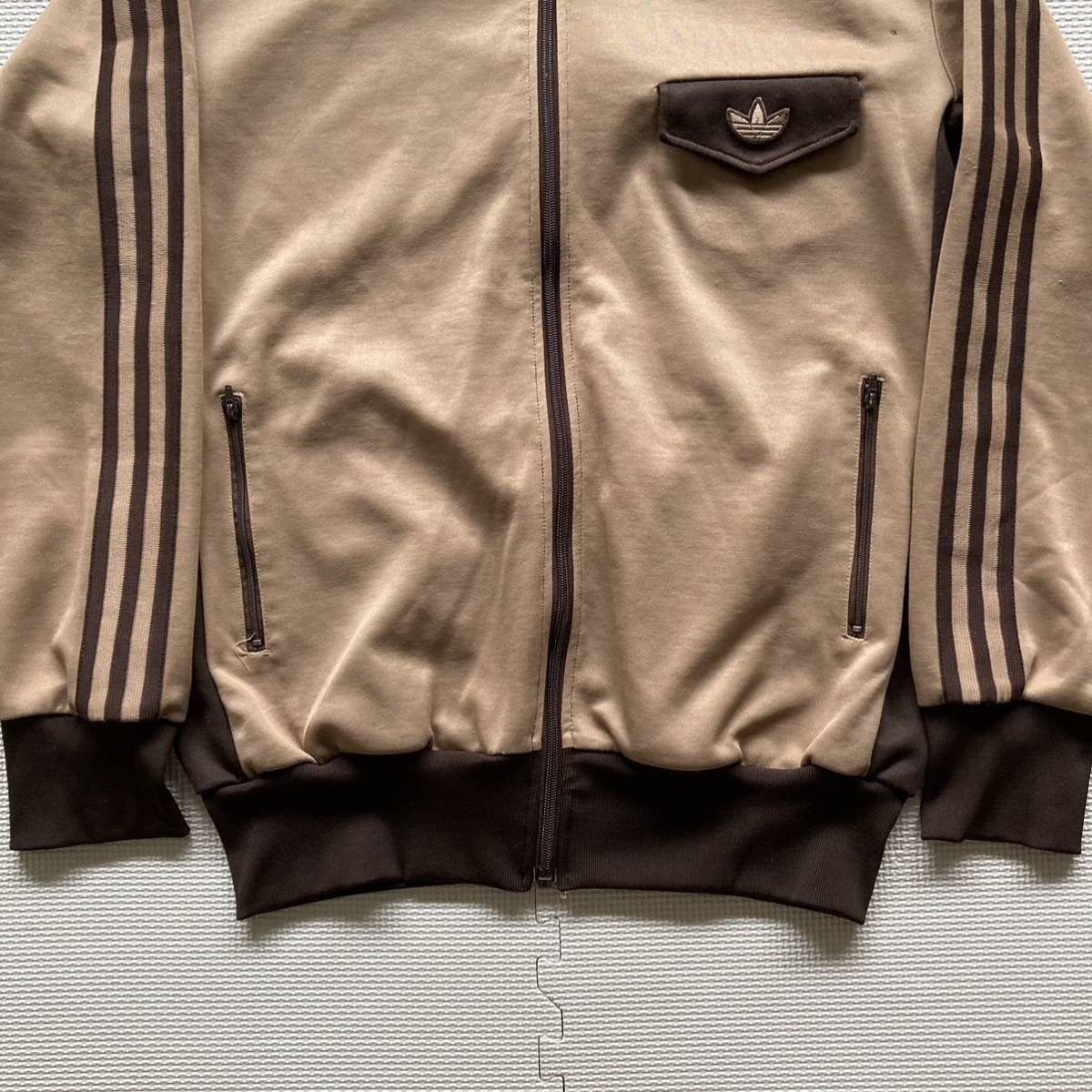 Kolor トラックジャケット ジャージ　22SCM アディダス　ヴィンテージ 70s 80s VINTAGE!! Adidas アディダス トルコ製 ツートン ジャージ