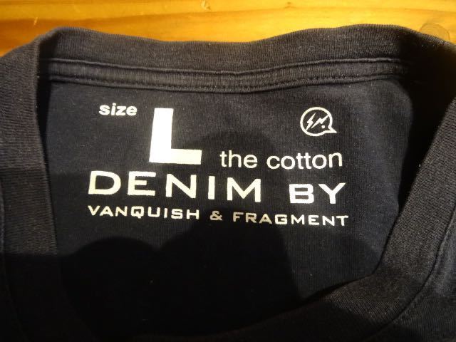 DENIM BY VANQUISH × FRAGMENT ヴァンキッシュ フラグメント コラボ T 