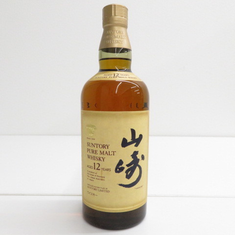 注目・1円～】SUNTORY サントリー 山崎 12年 ピュアモルト ウイスキー