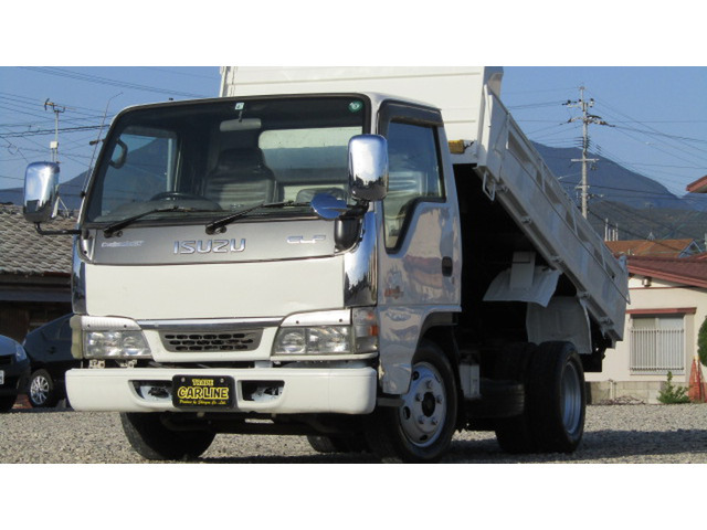 【お買い得，本物保証】 3tダンプ期間限定 いすゞエルフ 強化ダンプ フルフラットロー 全低床 3000㎏積載 クラッチ 交換済み 絶好調@車選びドットコム(ダンプ)｜売買されたオークション情報、yahooの商品情報をアーカ ダンプ