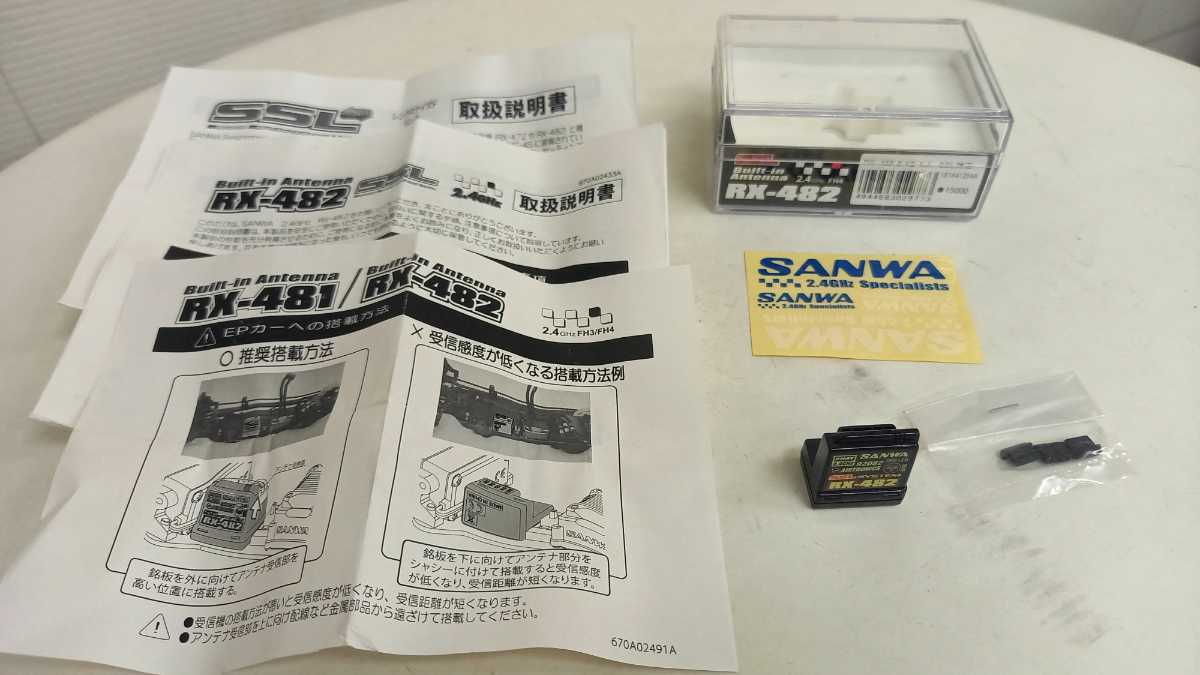 受信機 サンワ RX-482 SANWA RX482 - Yahoo!オークション レシーバー