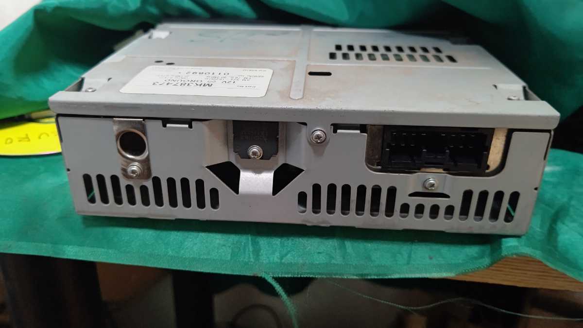 1DIN 時計 三菱純正 ラジオ ダイハツ純正 スピーカー内蔵型AMラジオ