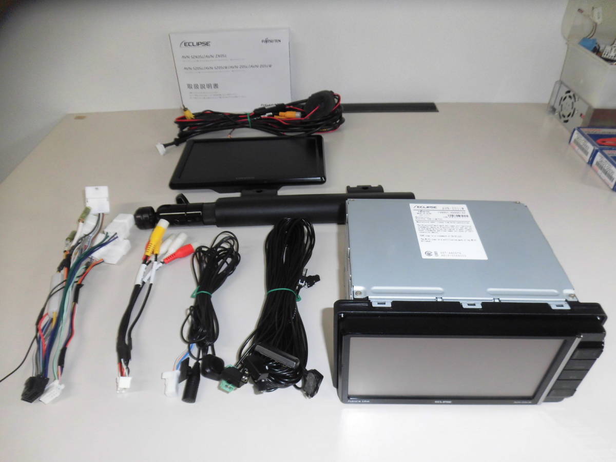 N2171 イクリプス【ECLIPSE】 メモリーナビ AVN-Z05iW 中古品 ECLIPSE