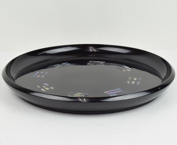 ふじ様 c-91 茶道具 八卦盆 螺鈿 漆塗 紙箱 美術品・アンティーク・コレクション ふじ様 c-91 茶道具 八卦盆 螺鈿