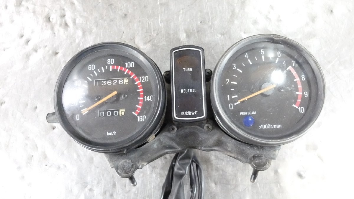 sr4002h6 メーター 9)始動 SR400 2H6-114*** スピードメーター タコメーター