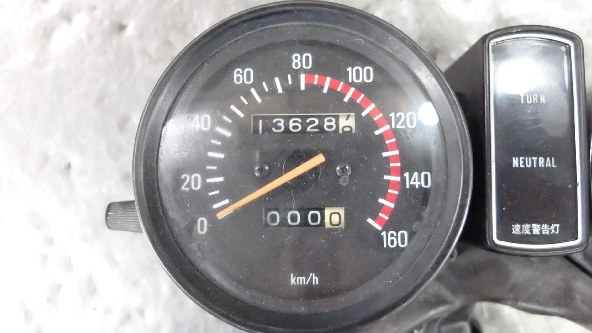 9)始動 SR400 2H6-114*** スピードメーター タコメーター