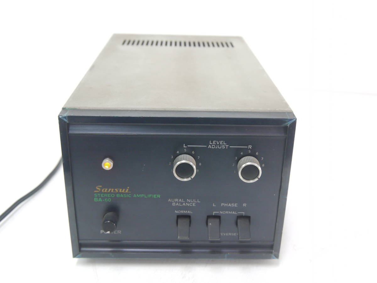 BA-60 SANSUI - サンスイ Sansui オーディオ 公式通販 アンプ パワー