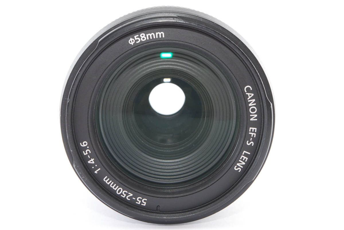 ☆実用美品☆キャノン CANON EF-S 55-250mm f4-5.6 iS ☆動作OK 