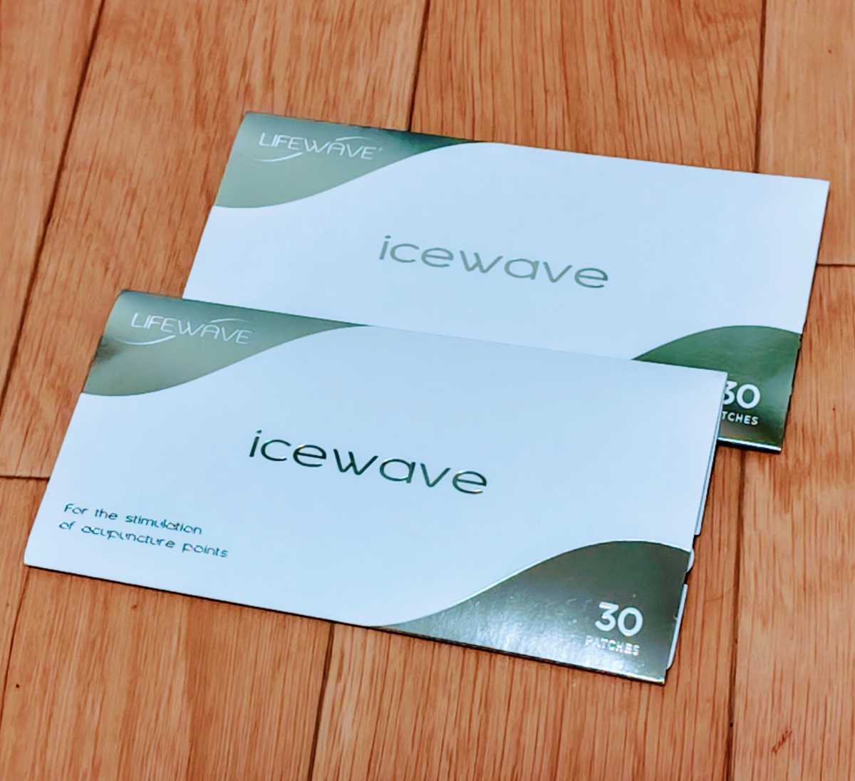 LIFEWAVE（ライフウェーブ） icewave（アイスウェーブ）30枚×2箱 LIFEWAVE ライフウェーブ icewave アイスウェーブ 30枚入×2セット