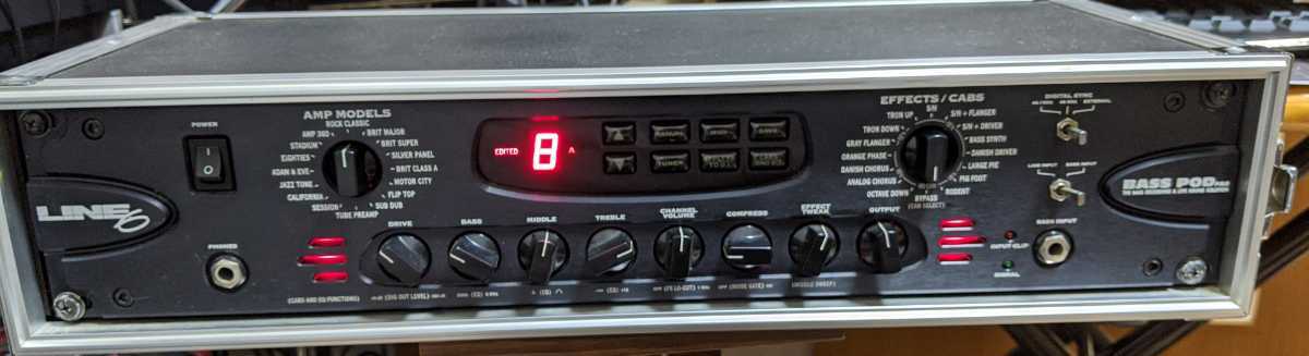 POD 0 Line Bass Pro Rackmount BASS PRO Express ベース用 Multi