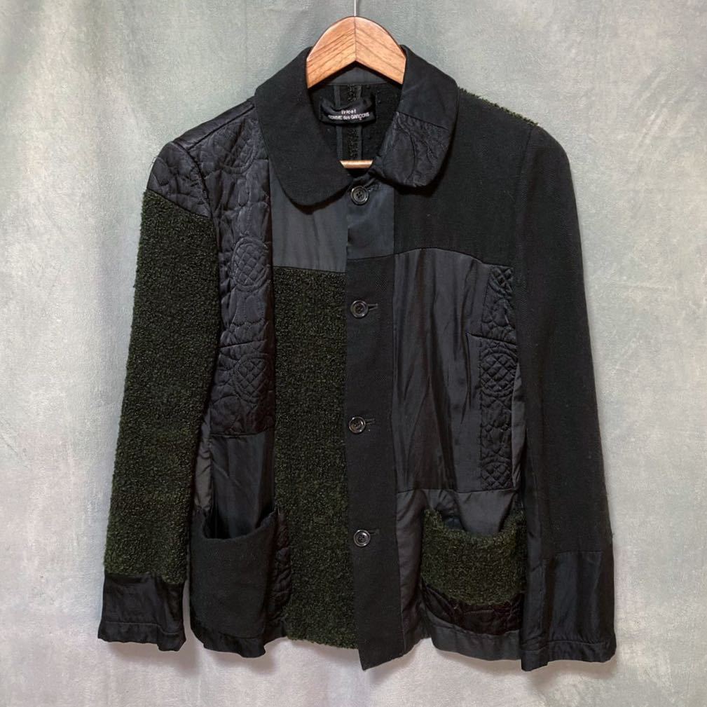 AD2002 tricot COMME des GARCONS トリココムデギャルソン 裁断 異素材  