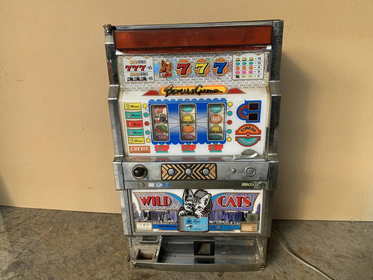 706☆WILD CATS スロット実機 アークテクニコ 3号機 希少 ワイルド 