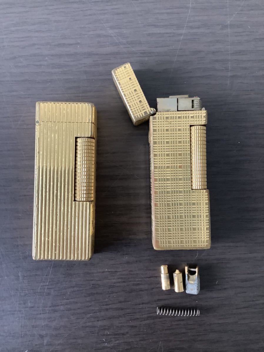 2026，正規品 dunhill ダンヒル ダンヒルライター ゴールドカラー 2点 まとめ(ダンヒル)｜売買されたオークション情報、yahooの商品情報をアーカイブ公開 - オークファン ダンヒル