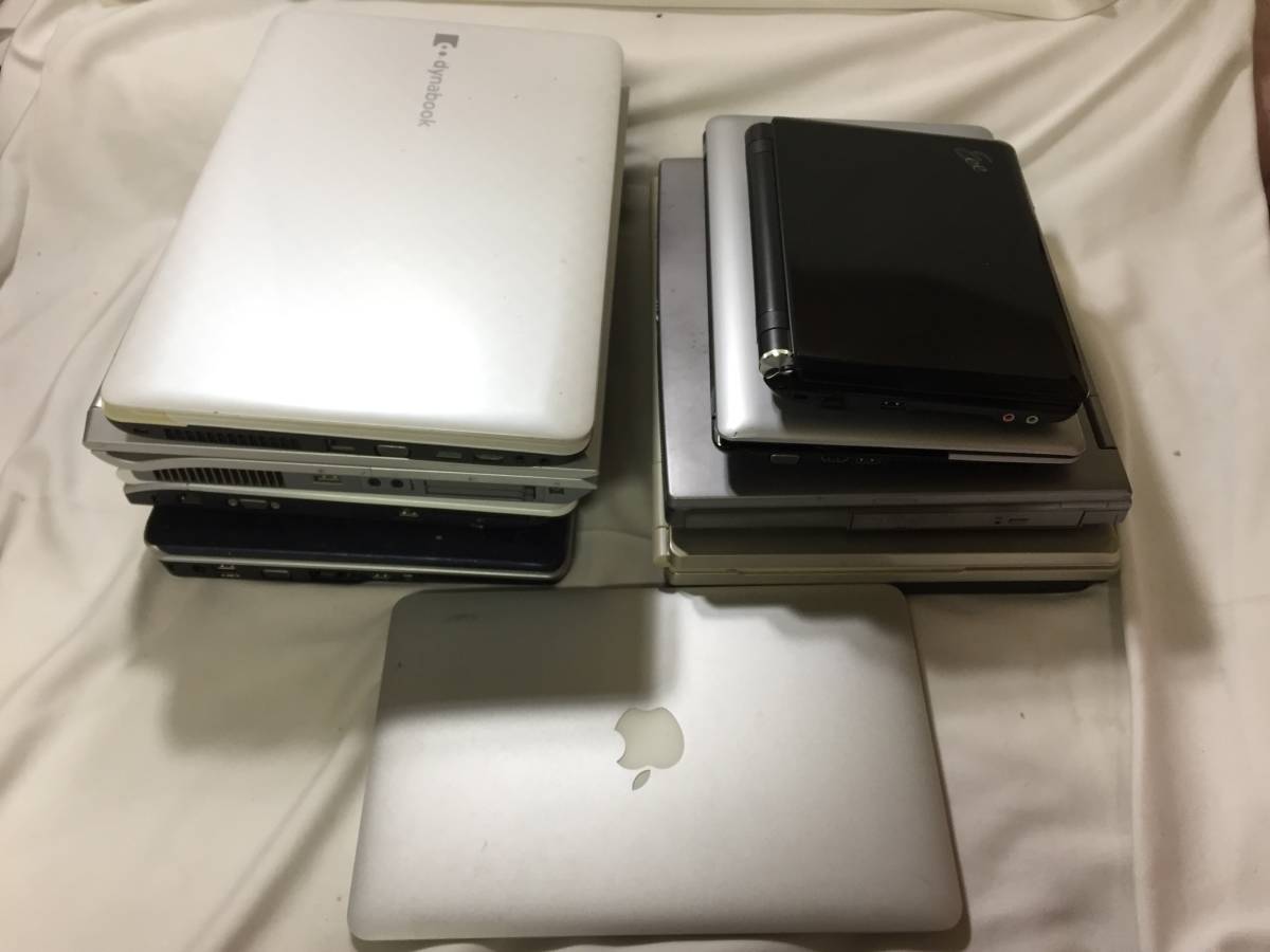 ノートパソコン まとめ売り 10台 現状品 HDD無し ジャンク NEC 東芝 