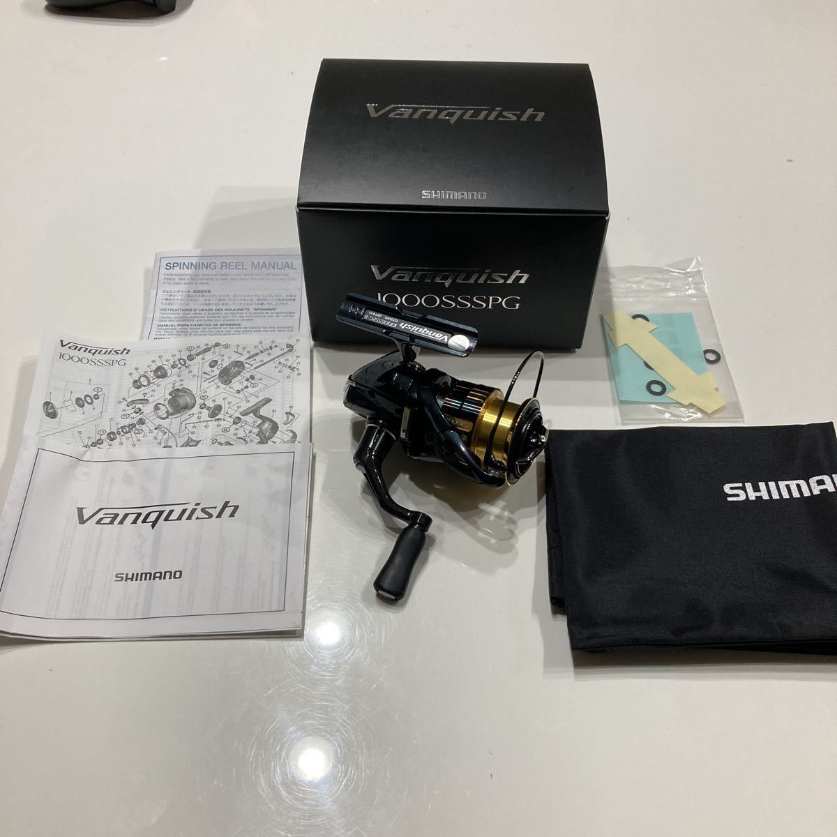 シマノ 19 バンキッシュ 1000SSSPG夢屋スプール 美品 シマノ 0 19