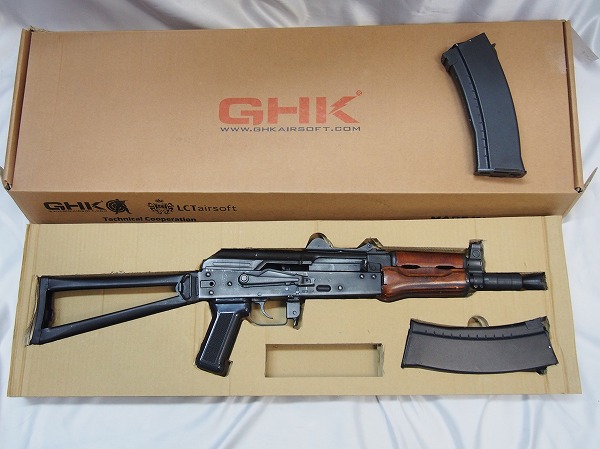 GHK AKS74U マガジン付 GHK AKS-74U 40rds Gas Magazine - Orange