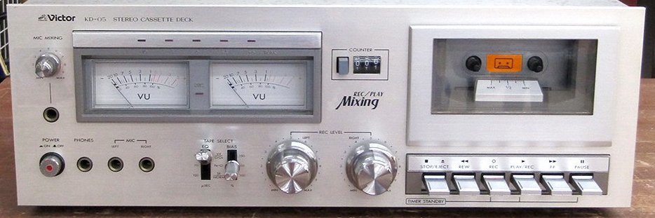 ビクター Victor KD-05 カセットデッキ ☆ 240901E5709 ステレオ