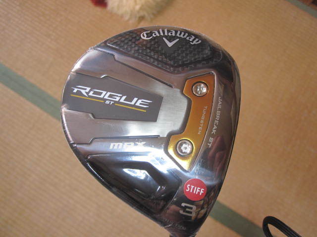 新品未使用　ROGUE ローグST MAX 3W 15°　ベンタス5Ｓ