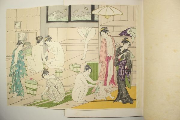  浮世絵版画 あぶな絵 浮世絵研究会 日本美術社 昭和31年 1冊函付｜絵画 美人画 浮世絵師 彩色 絵入り 木版画 歌麿 古書 和本 古典籍(美人画)｜売買されたオークション情報、yahooの商品情報を 美人画