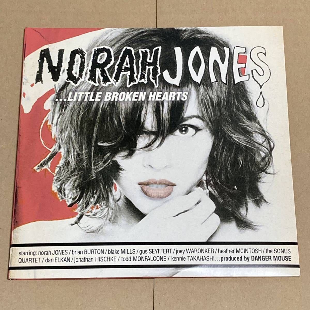  NORAH JONES/ノラ ジョーンズ/...LITTLE BROKEN HEARTS/US盤アナログLPレコード/カラーヴァイナル/180g重量盤2LP/ポスター付き(N)｜売買されたオークション情報、yahooの商品情報をアーカイブ公開 - オーク N