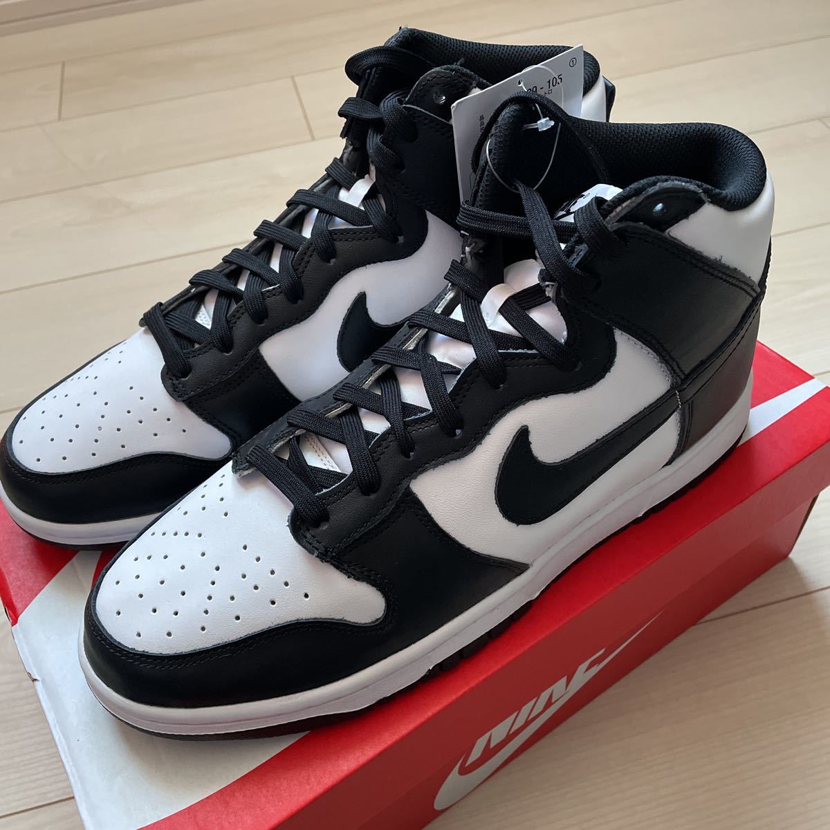 人気，2025 NIKE DUNK HI RETRO 28.5cm タグ付き Championship White パンダ Jordan ナイキ ダンク ハイ ジョーダン スニーカー(28.5cm)｜売買されたオークション情報、yahooの商品情報をアーカイブ公開 - オークファン 28.5cm