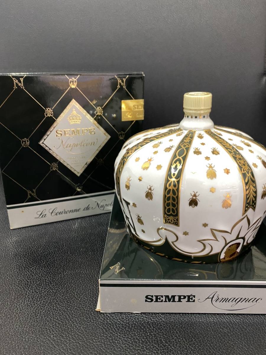【未開栓、箱無し】サンペ ナポレオン クラウン バカラ クリスタル ボトル ○未開栓 SEMPE サンペ バカラボトル クラウン 王冠ボトル クリスタル