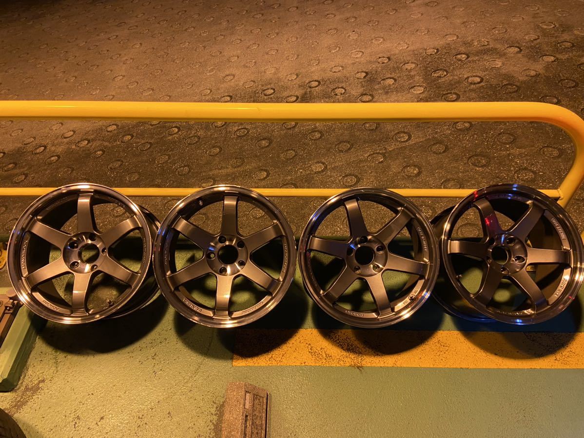 絶版サイズ【RAYS VOLK RACING TE37SL】18×9.5J+22 / 18×10.5J+20 