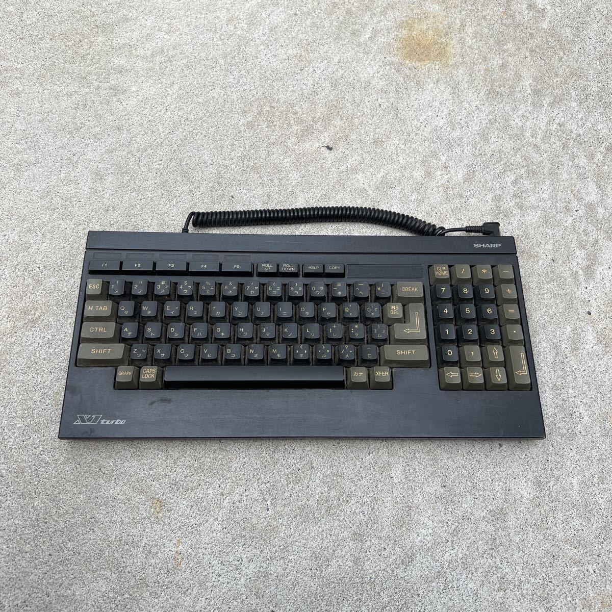 SHARP シャープ X1 turbo キーボード DSETK0015ce00 未チェック