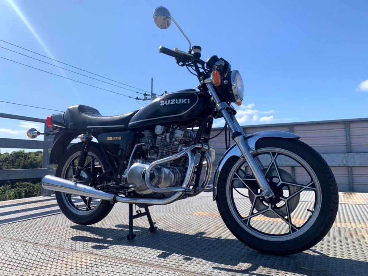正規品，大得価 GS400 スズキ SUZUKI 旧車絶版車 紺ブルーカラー GSX400F GSX400E GS750(251cc-400cc)｜売買されたオークション情報、yahooの商品情報をアーカイブ公開 - オークファン 251cc-400cc