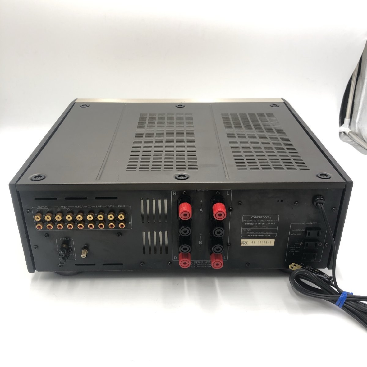 ONKYO オンキョー Integra ステレオ プリメインアンプ A-917RV2 動作