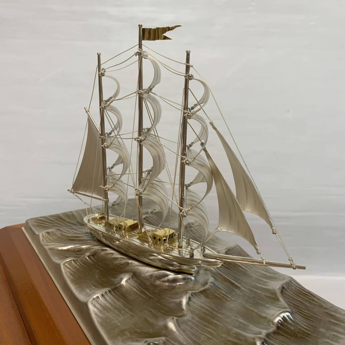 TAKEHIKO 武比古 STERLING SILVER CLIPPER SHIP シルバー985 帆船 銀製