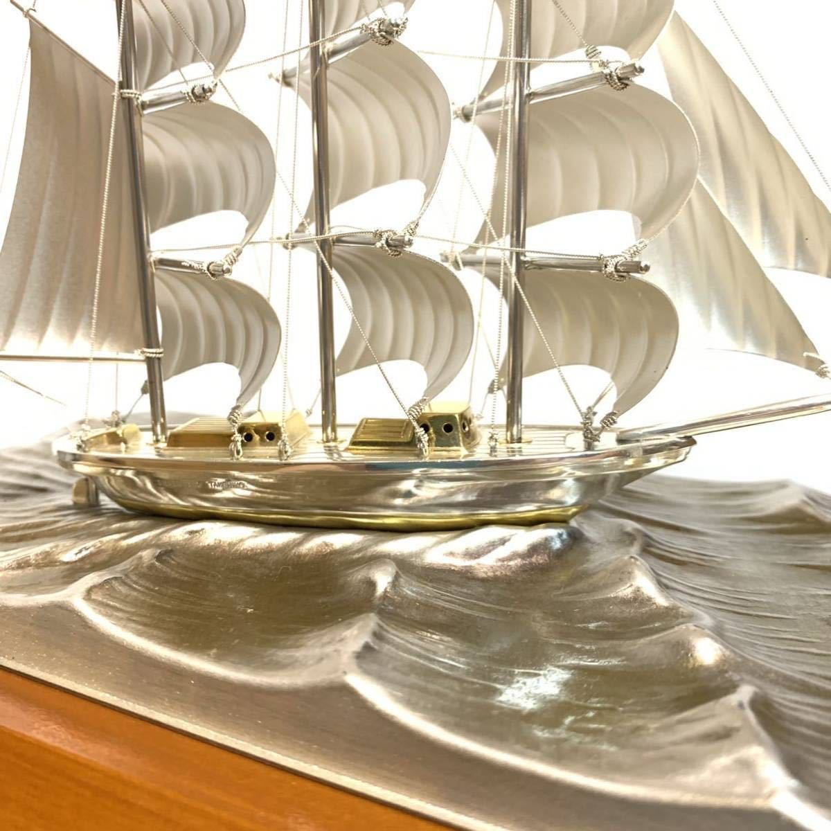 TAKEHIKO 武比古 STERLING SILVER CLIPPER SHIP シルバー985 帆船 銀製