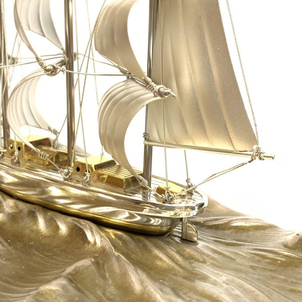 TAKEHIKO 武比古 STERLING SILVER CLIPPER SHIP シルバー985 帆船 銀製