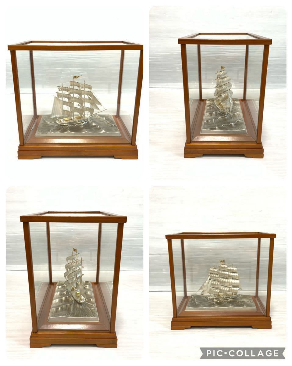 TAKEHIKO 武比古 STERLING SILVER CLIPPER SHIP シルバー985 帆船 銀製