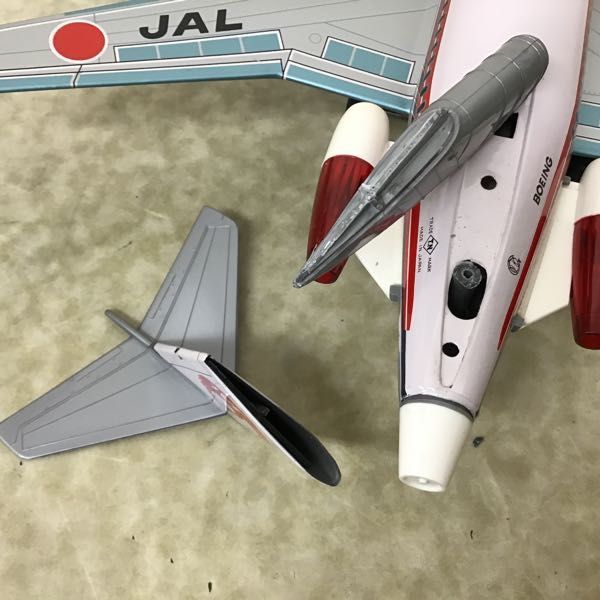 1円〜 破損 野村トーイ 日本航空 JAL ボーイング 727 ブリキ 【公式通販】
