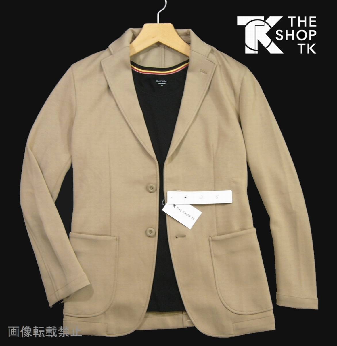 低価，送料無料 秋物 タケオキクチ THE SHOP TK ソフトダンボール テーラードジャケット M ベージュ ジャージー ストレッチ メンズ(Mサイズ)｜売買されたオークション情報、yahooの商品情報をアーカイブ公開 - Mサイズ
