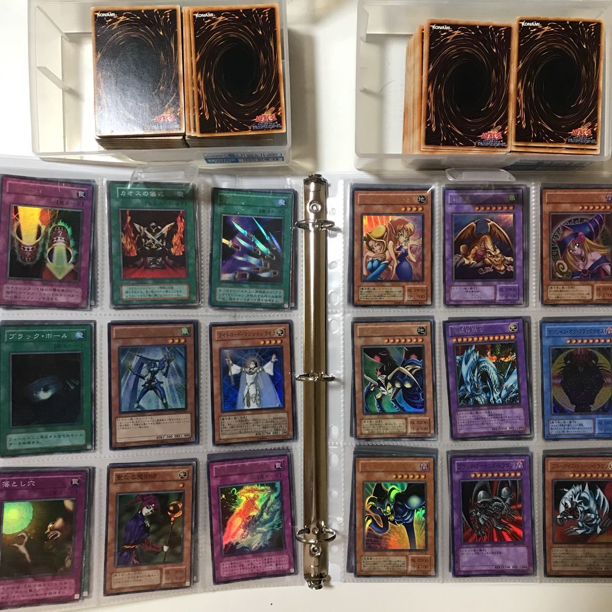 完全引退品 大量 まとめ売り 遊戯王 光り物ファイル 究極竜騎士 千年竜など