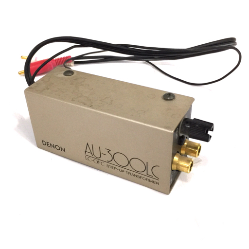 DENON AU-300LC MCカートリッジ昇圧トランス ステップアップトランス