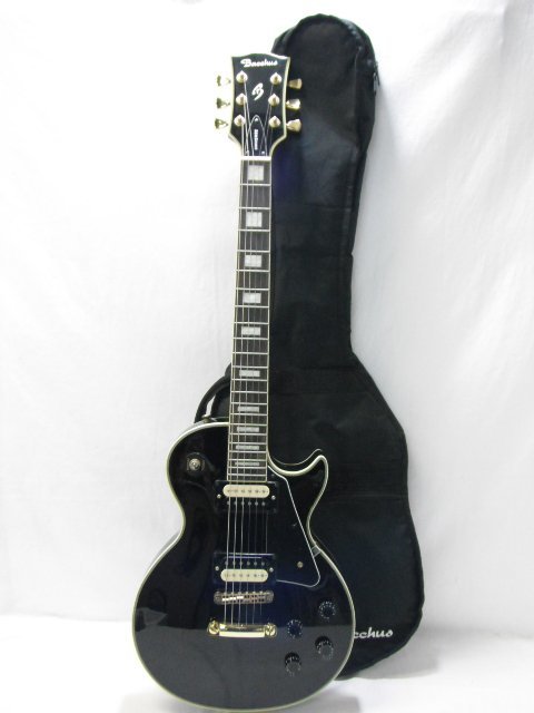 062 Bacchus バッカス レスポール BLC-560 ブラック【中古】(バッカス 